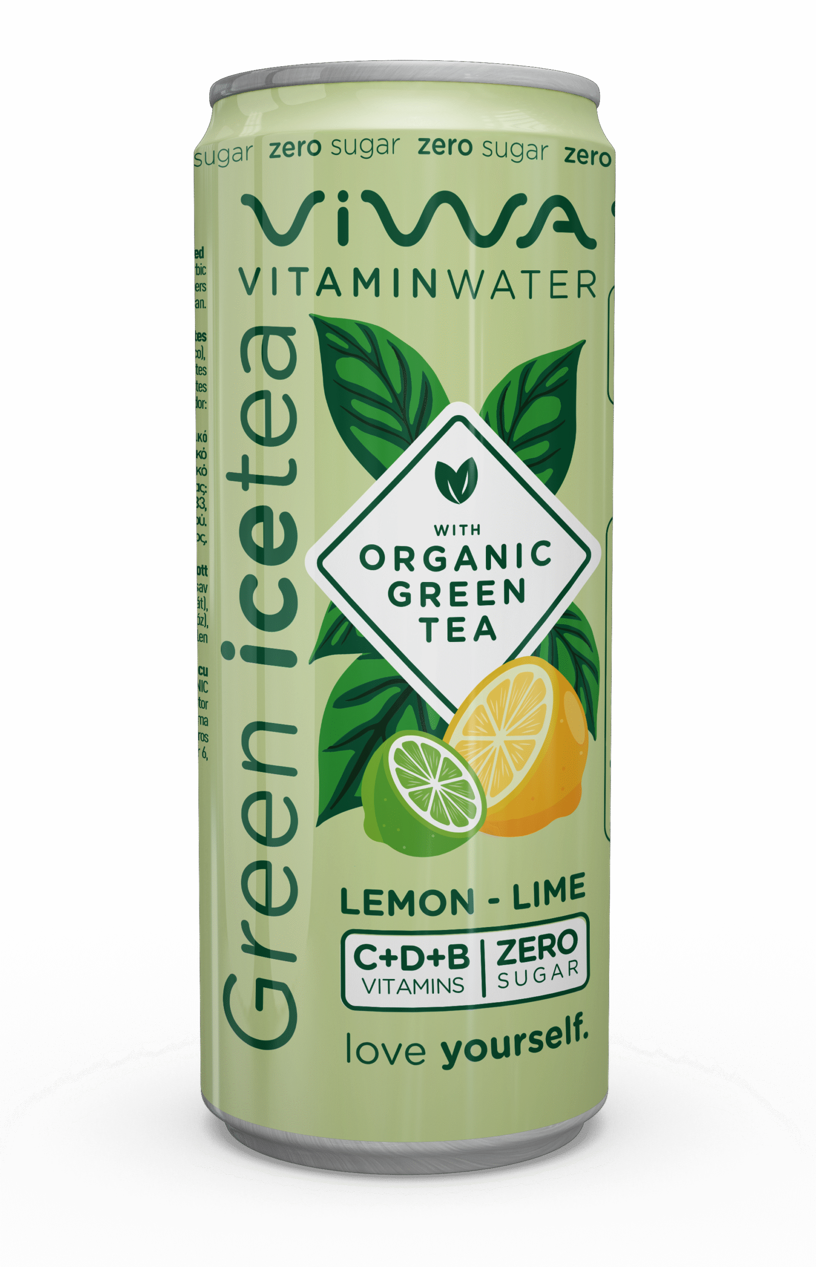 Viwa VitaminTea | Organic Green Tea & Lemon-Lime 330ml