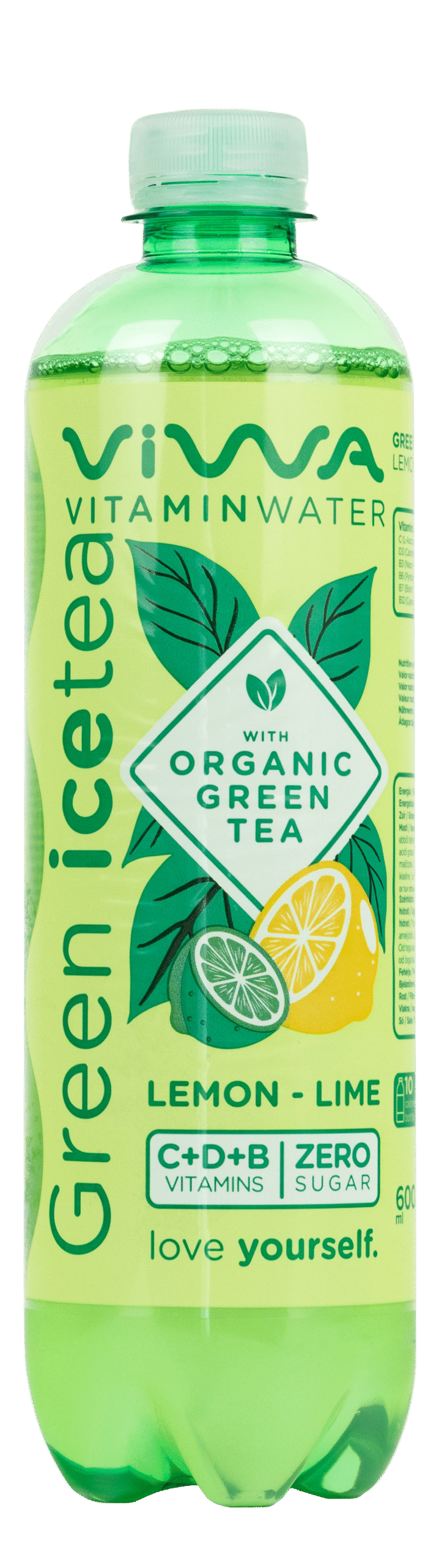 Viwa VitaminTea | Organic Green Tea & Lemon-Lime 600ml
