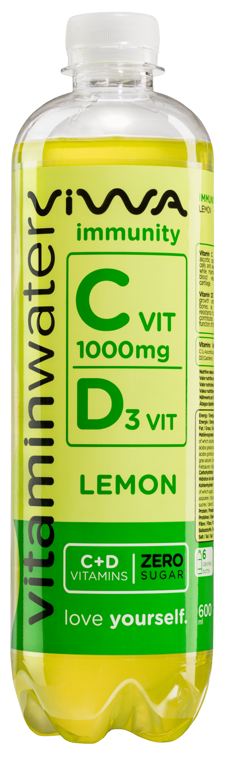 Viwa Immunity ZERO | Lemon Vitamin Water 600ml